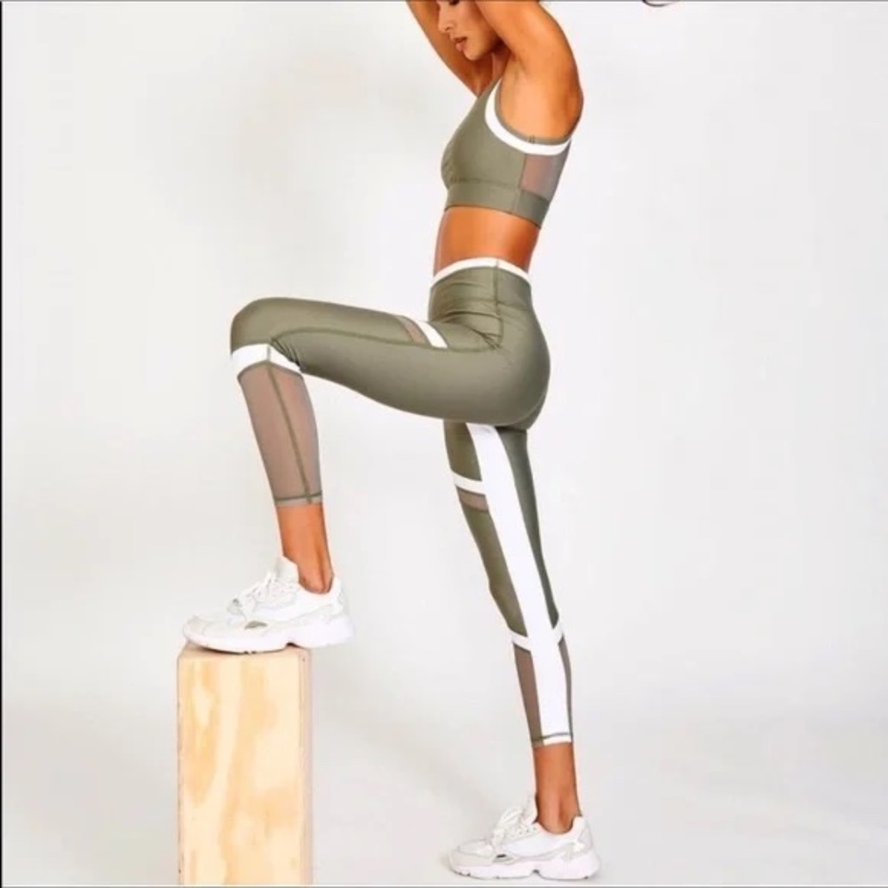 All Fenix Australia Cora Olive 7/8 Leggings